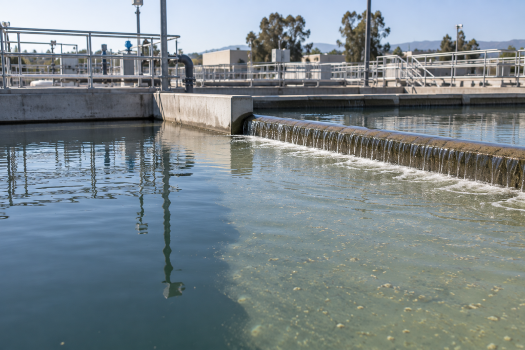 water filtration and treatment plant